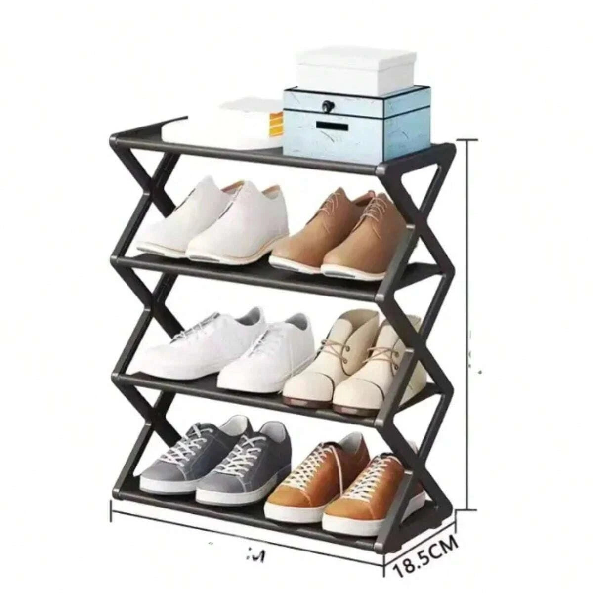 Zapatera de 4 Niveles