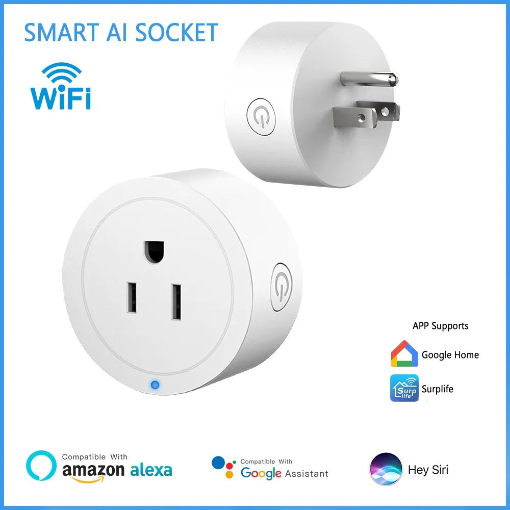 Enchufe Inteligente WiFi + Bluetooth Home