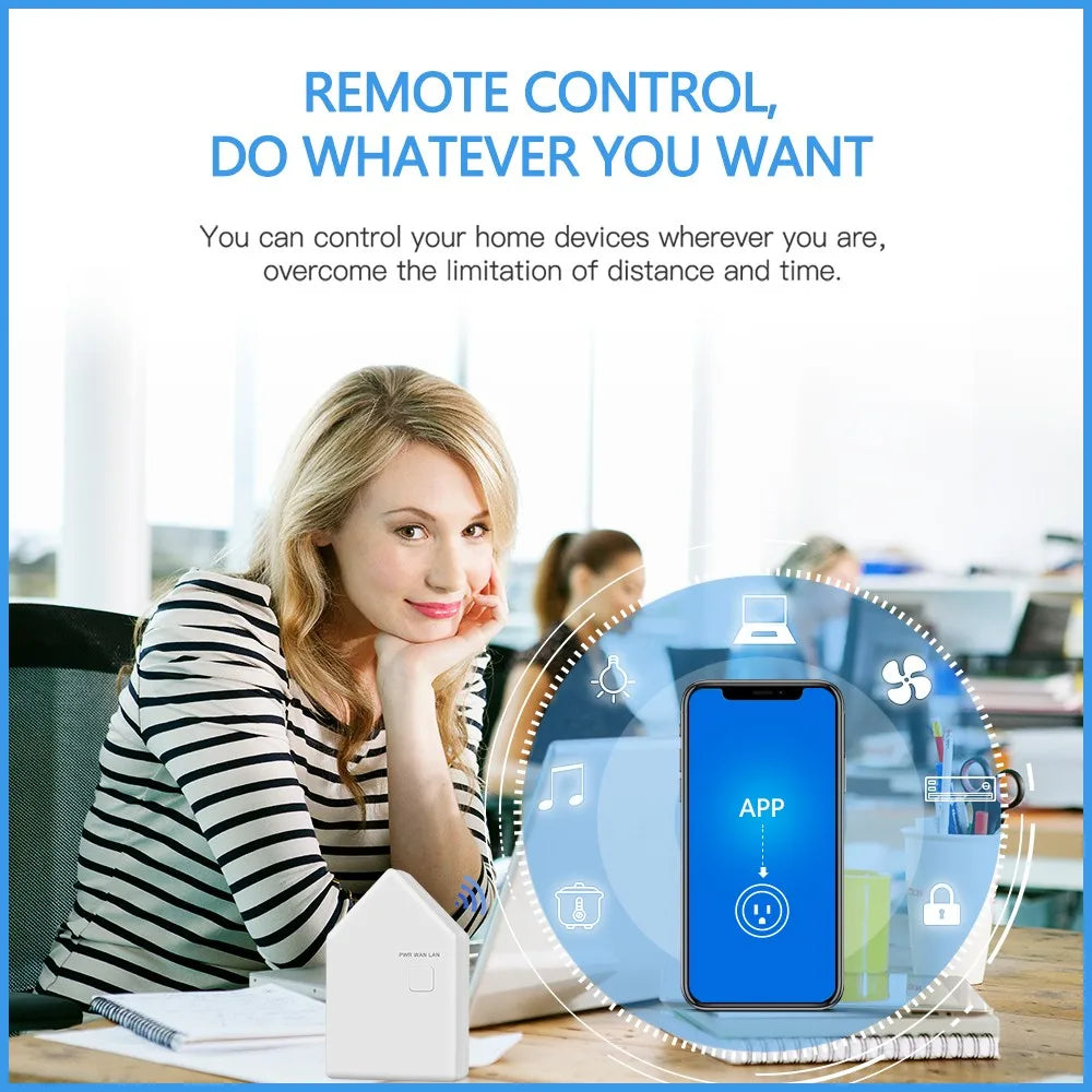 Enchufe Inteligente WiFi + Bluetooth Home