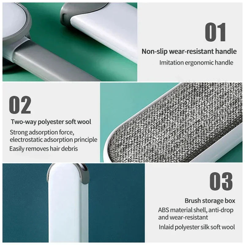 Rodillo Removedor de Pelusa Reutilizable – Atrapa Pelo de Perros y Gatos al Instante