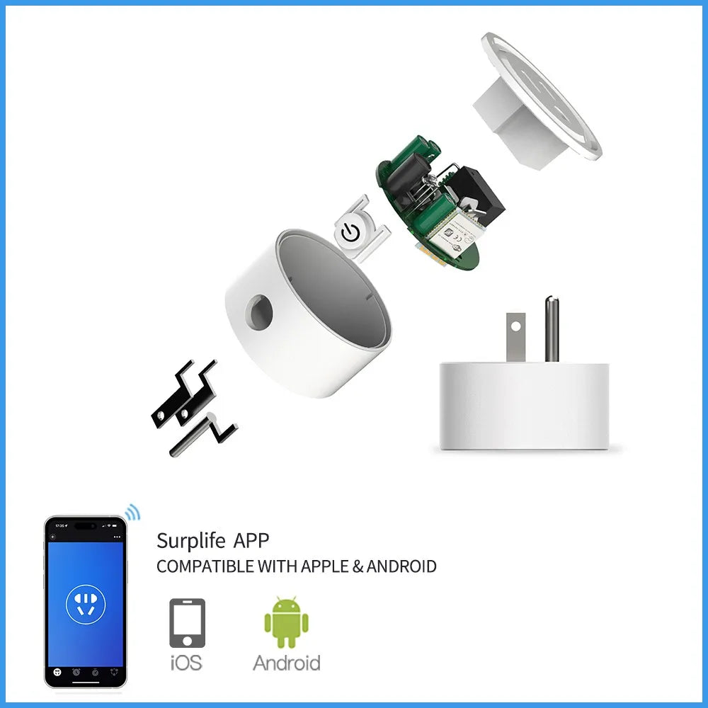 Enchufe Inteligente WiFi + Bluetooth Home
