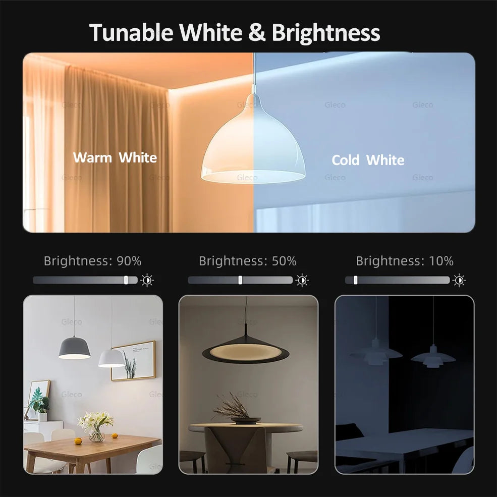 Foco Inteligente LED RGB WiFi + Bluetooth | Control por Voz con Alexa y Google Home