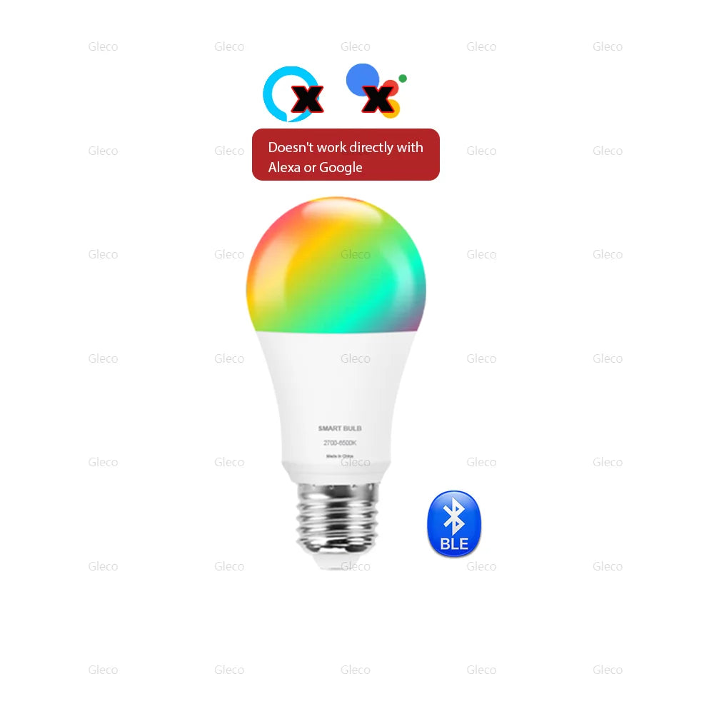 Foco Inteligente LED RGB WiFi + Bluetooth | Control por Voz con Alexa y Google Home