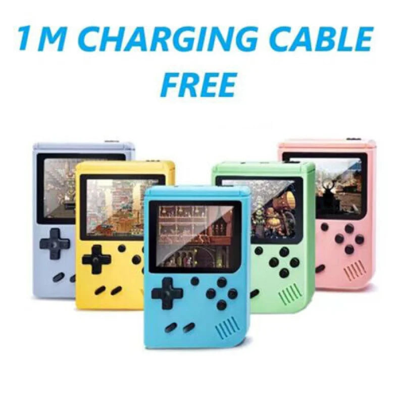 Consola Portátil Retro con 500 Juegos Clásicos, Pantalla 5"